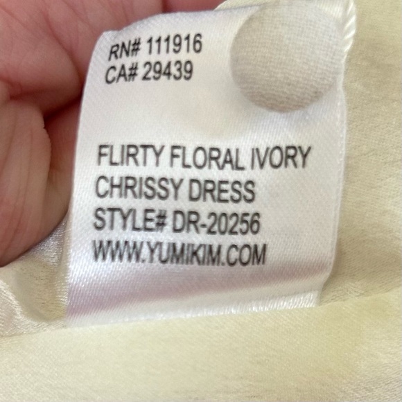 NWT Yumi Kim Chrissy Dress S Floral One-Shoulder Revolve Luxury Designer - Picture 15 of 16